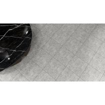 FRAGMENTO - 24X24 LARGE, SILVER, MATTE